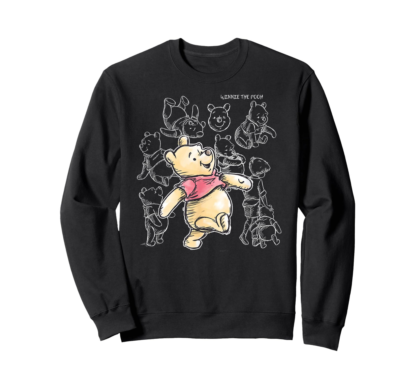 Disney Winnie The Pooh Winnie The Pooh Sketch Christopher T-Shirt