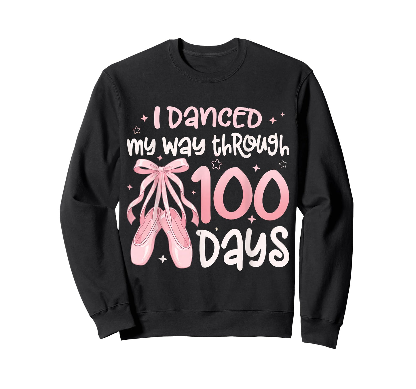 I Danced My Way Through 100 Days of School Dancer Student T-Shirt