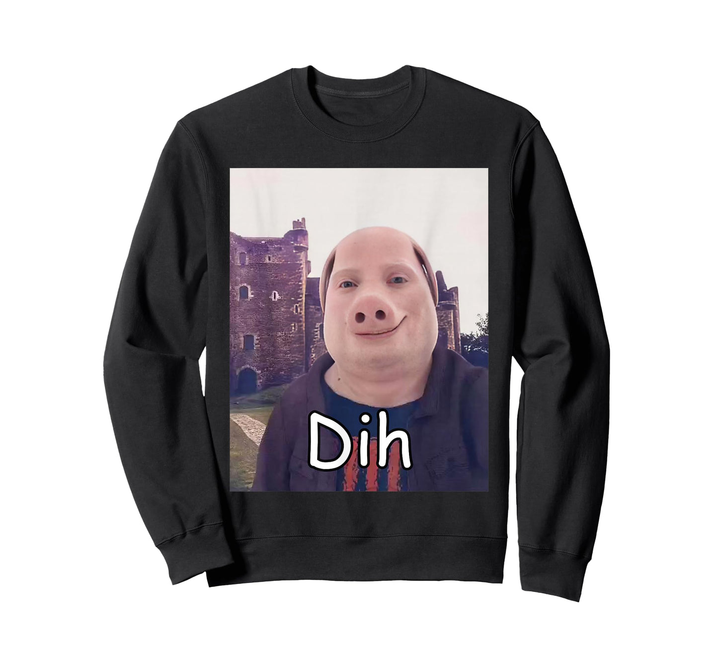 John Pork Meme Dih Funny Memes Internet Memes Brainrot Memes T-Shirt