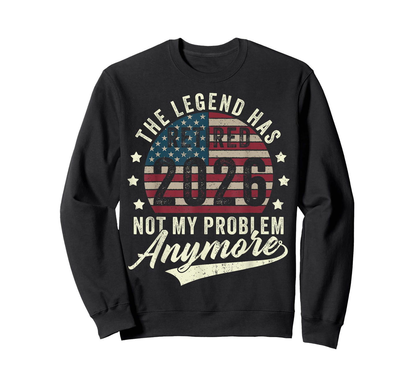 Retired 2026 Decoration Men Women Dad Grandpa Retirement T-Shirt