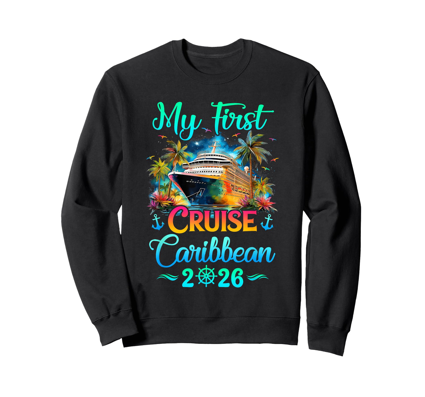 My First Cruise Caribbean 2026 Family Trip Cruisin Together T-Shirt