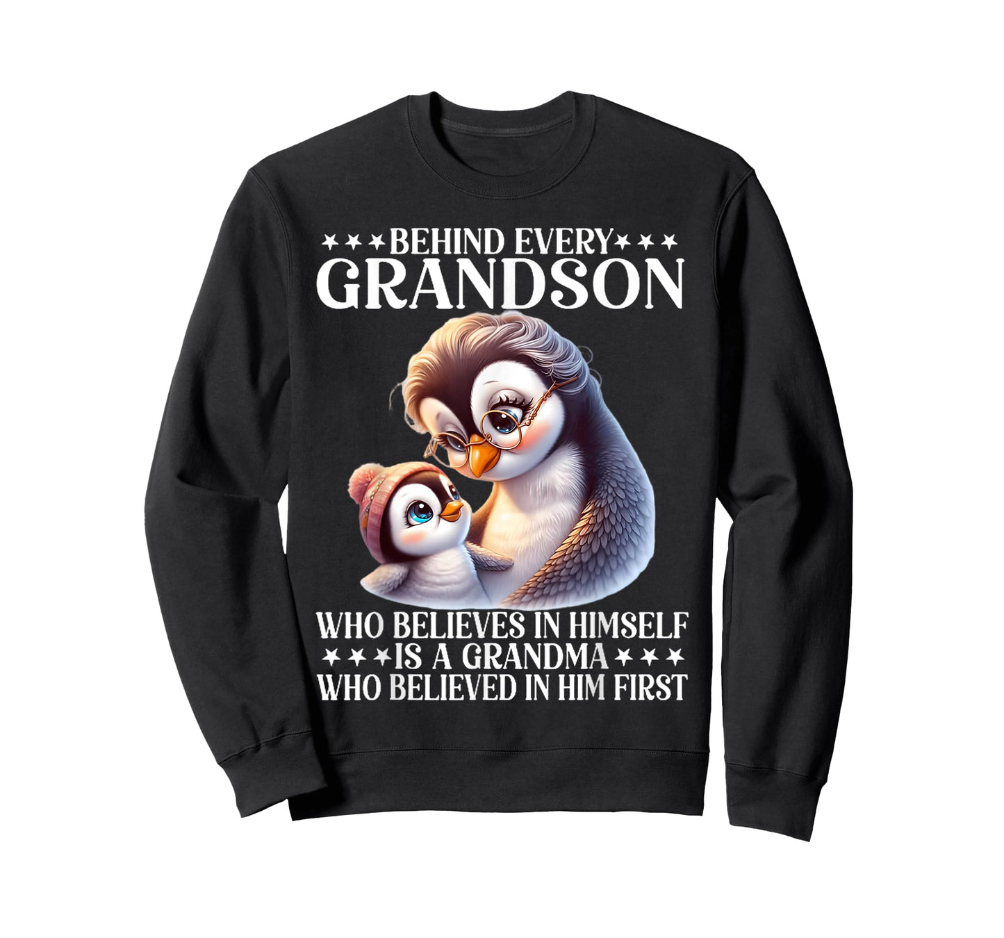 Behind every grandson who believes in himself is a grandma T-Shirt