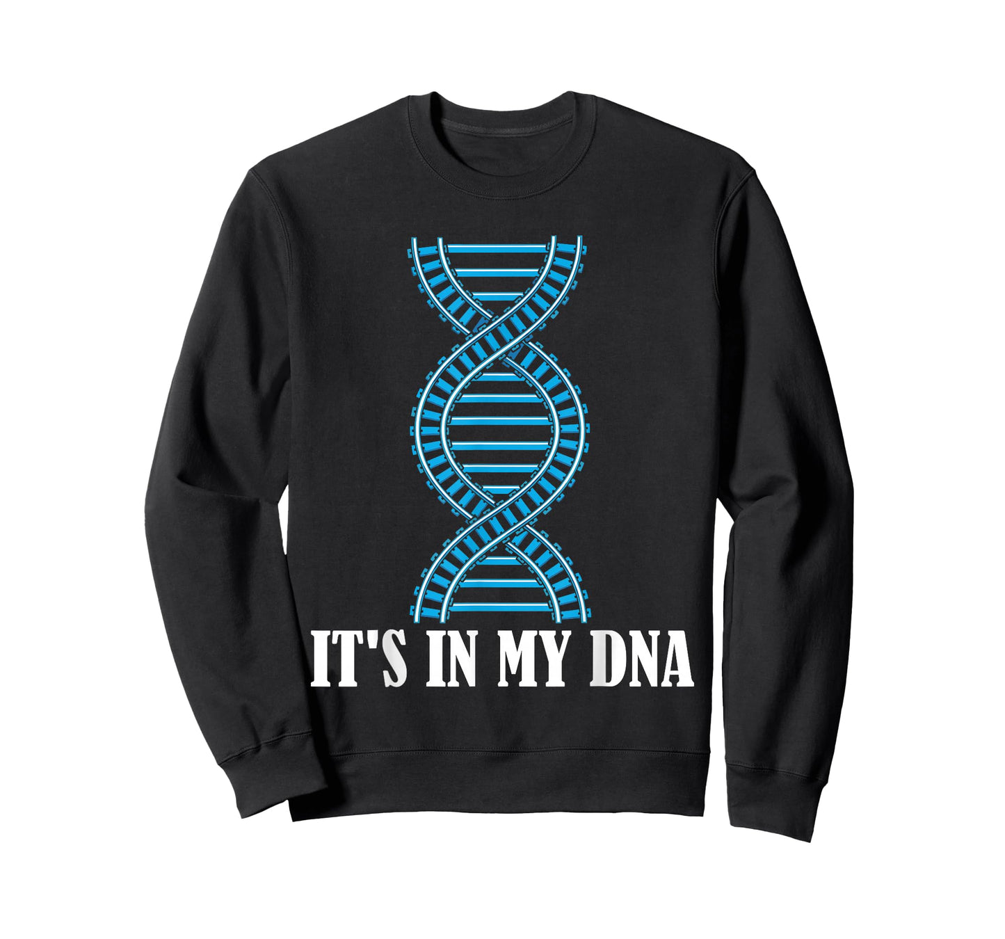 Its in My DNA Train Track Railfan Railroad Lover T-Shirt