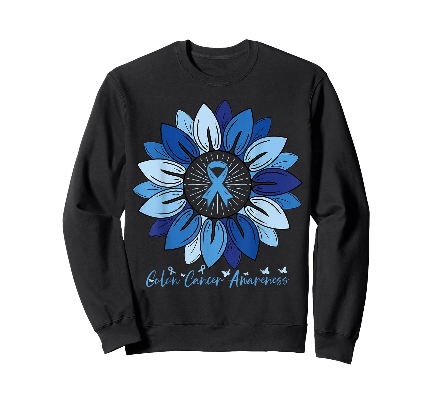 Sunflower Colon Cancer Awareness Month T-Shirt