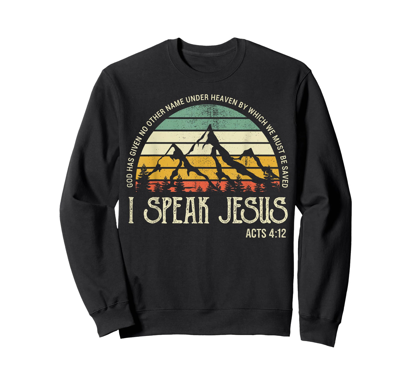I Speak to Jesus Christ Faith Christians Bible Motivational T-Shirt