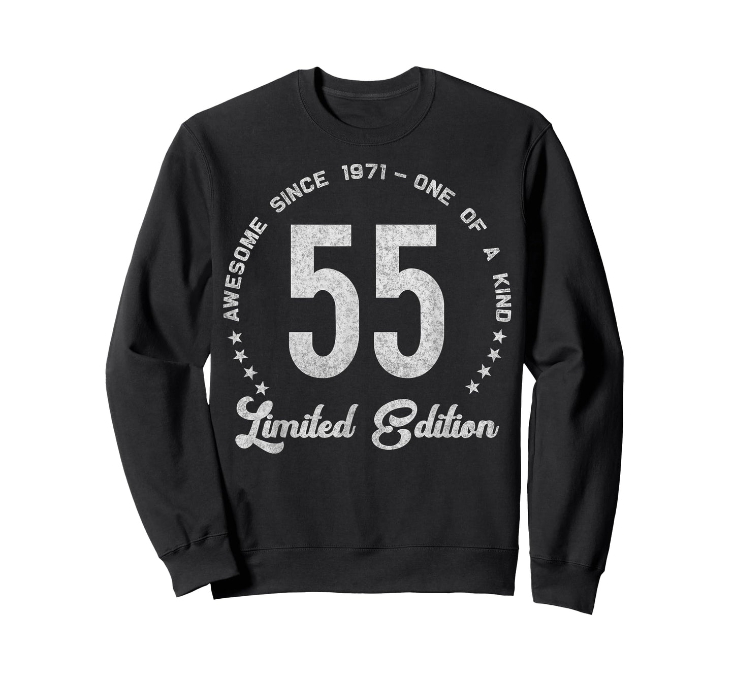 55 Year Old Gifts Vintage 1971 Limited Edition 55th Birthday T-Shirt