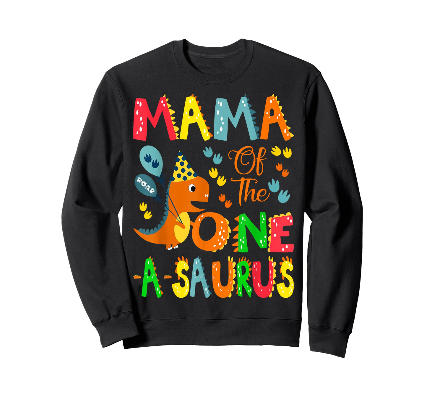 Mama of The One-A-Saurus 1st Birthday Boy Dinosaur Lover T-Shirt