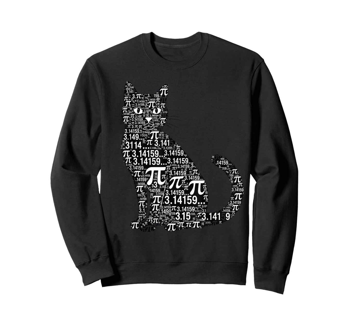 Funny Pi Cat Math Lover Geek Design T-Shirt
