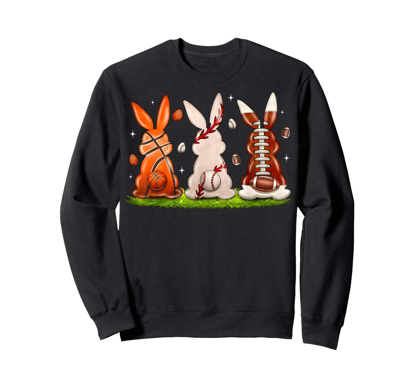 Easter Bunny Basketball Baseball Football Men Women Kid T-Shirt