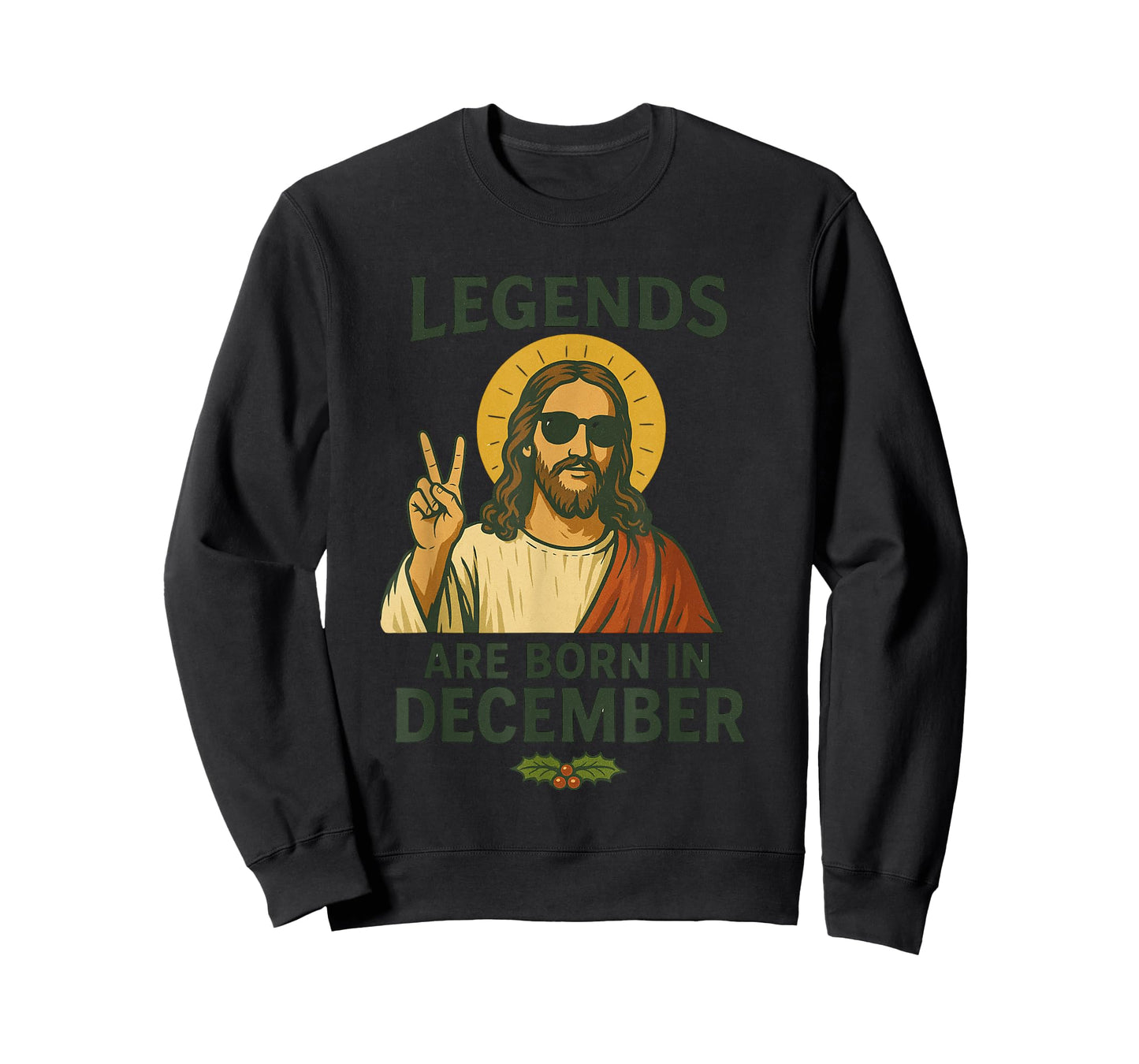 Birthday Jesus Legends are Born in December T-Shirt