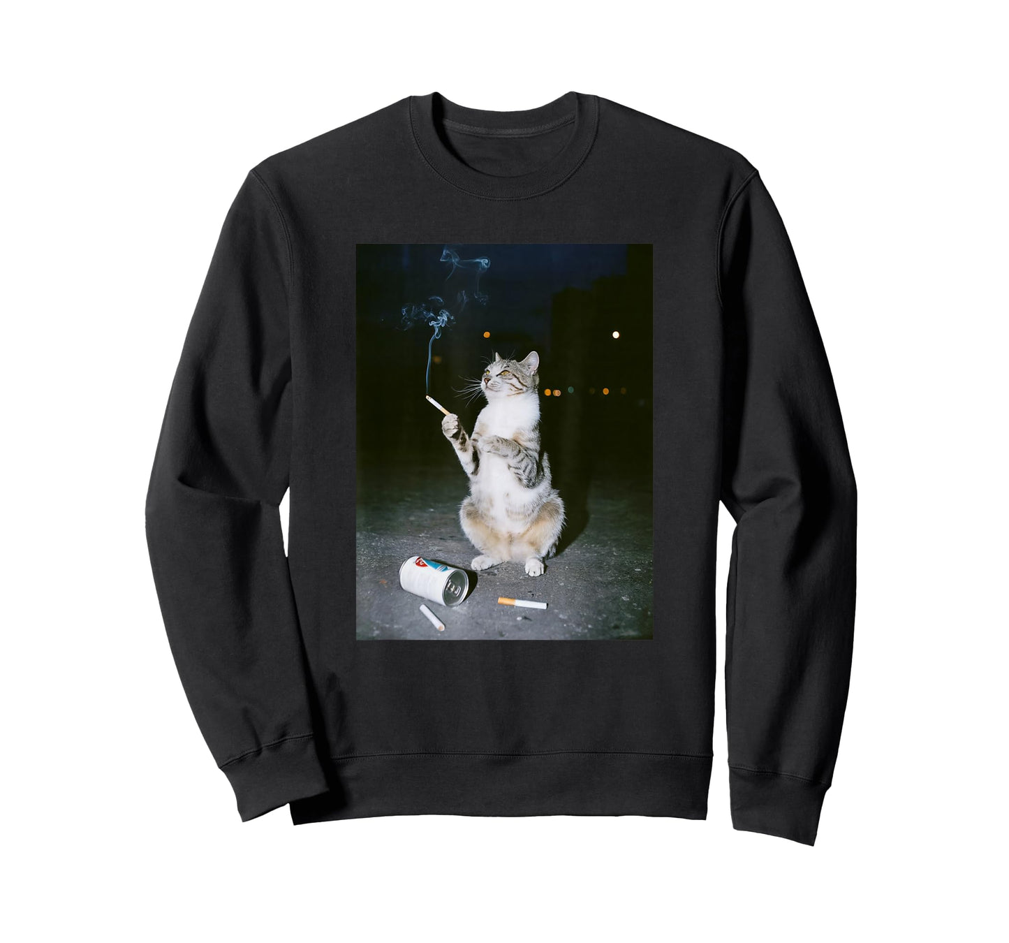 Street Gangster Cats Meme Cat Lovers Funny Memes Brainrot T-Shirt