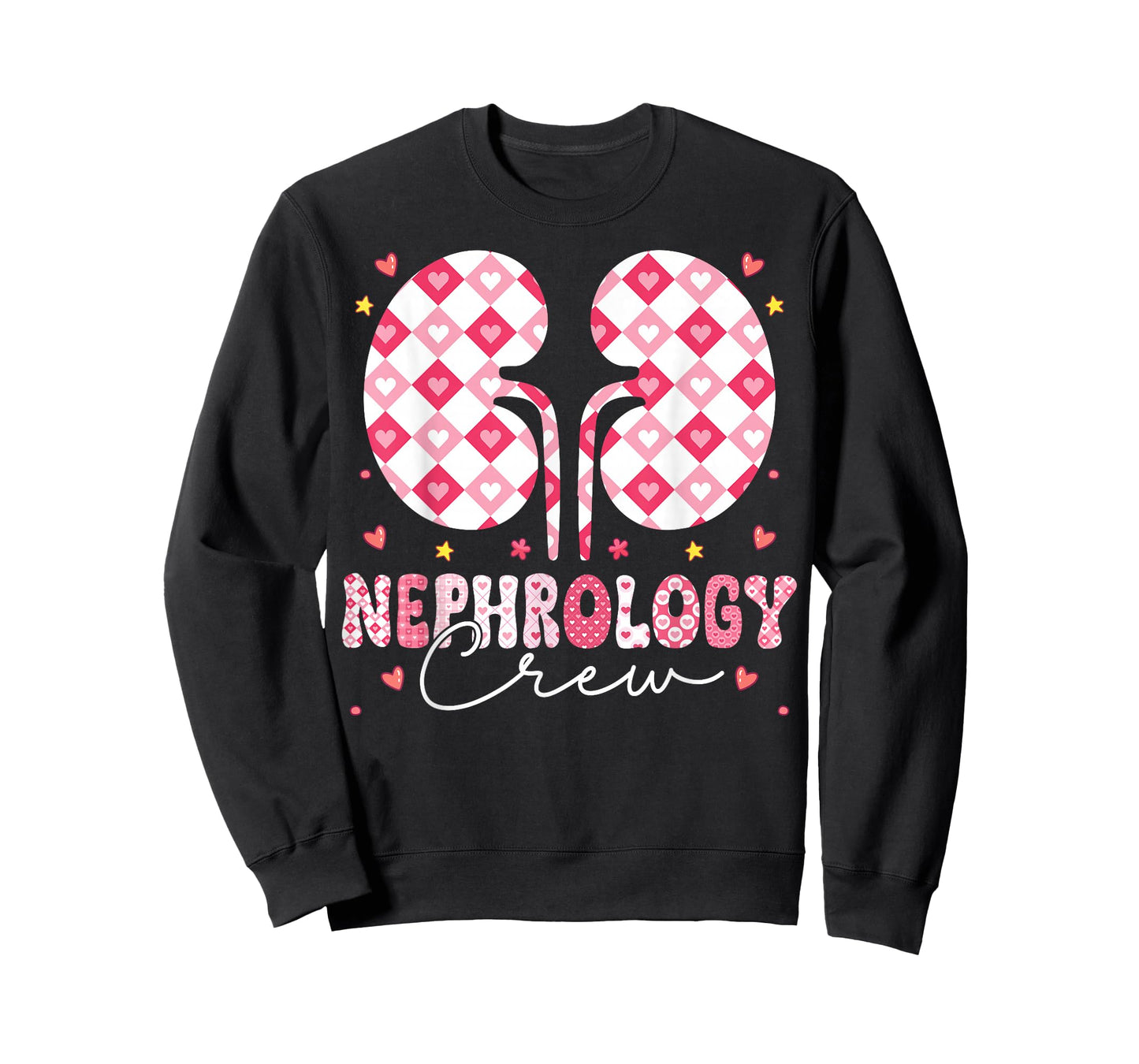Nephrology Crew - Boho Rainbow Kidney Dialysis Nurse T-Shirt