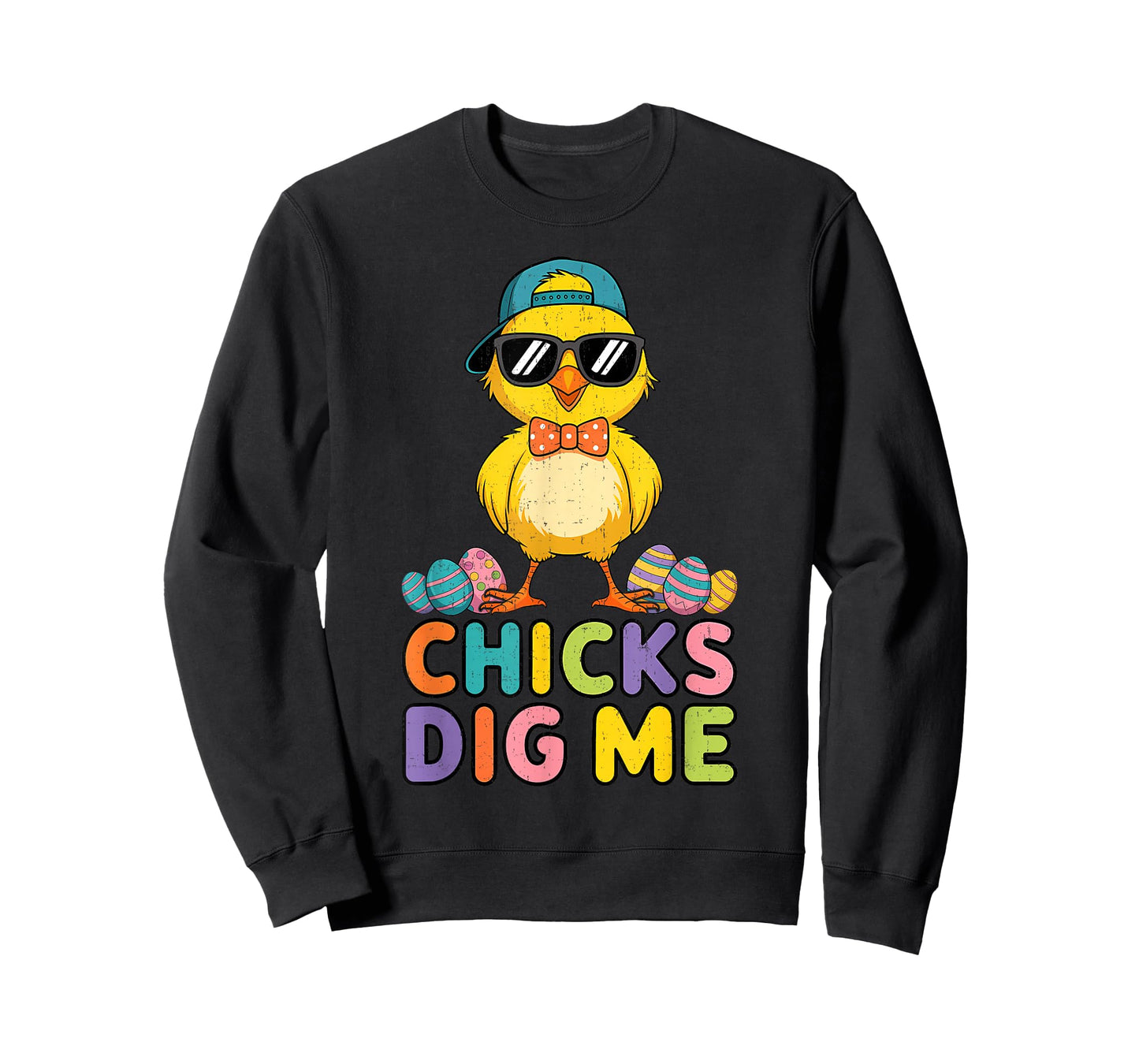Boys Easter Cute Chick Dig Me Egg Bunny Easter Kids Boys Men T-Shirt