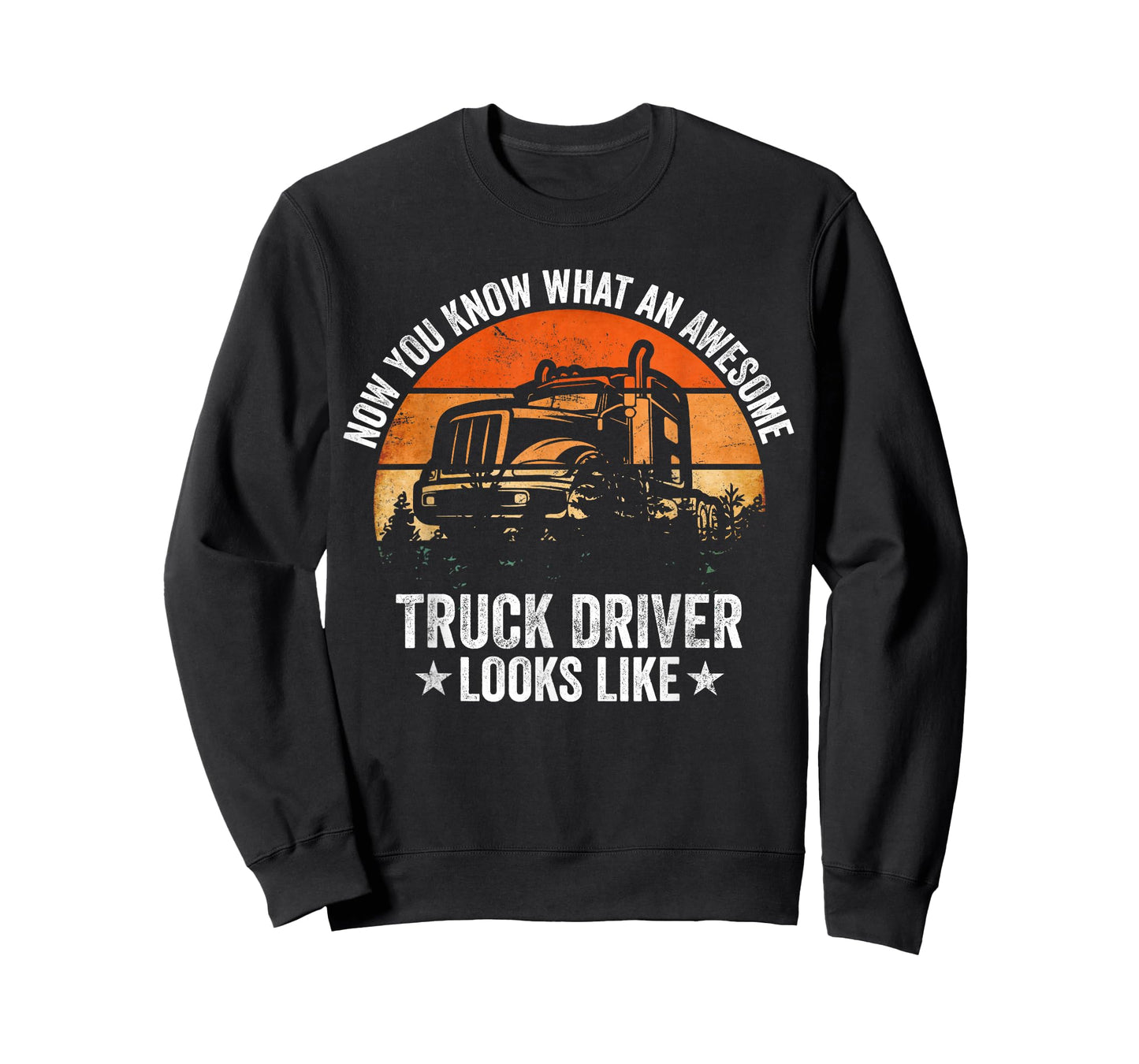 Truck Driver Art for Men Women Truck Driver Trucking Trucker T-Shirt