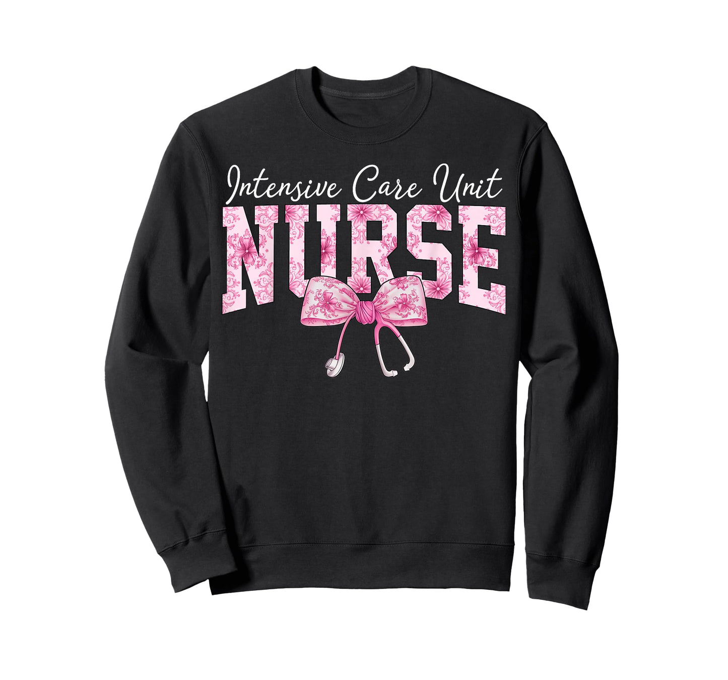 ICU Nurse Retro Intensive Care Unit Nurse Crew Women Men T-Shirt
