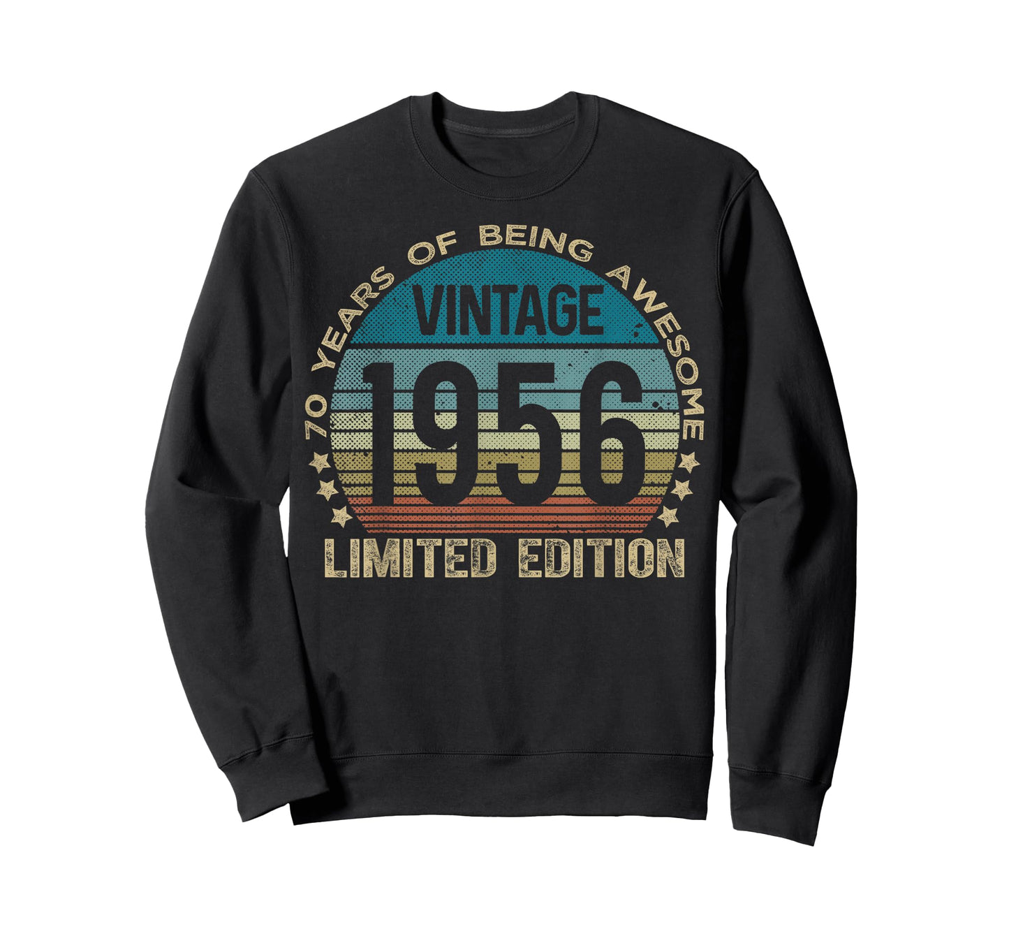 70 Year Old Gifts Vintage 1956 Limited Edition 70th Birthday T-Shirt