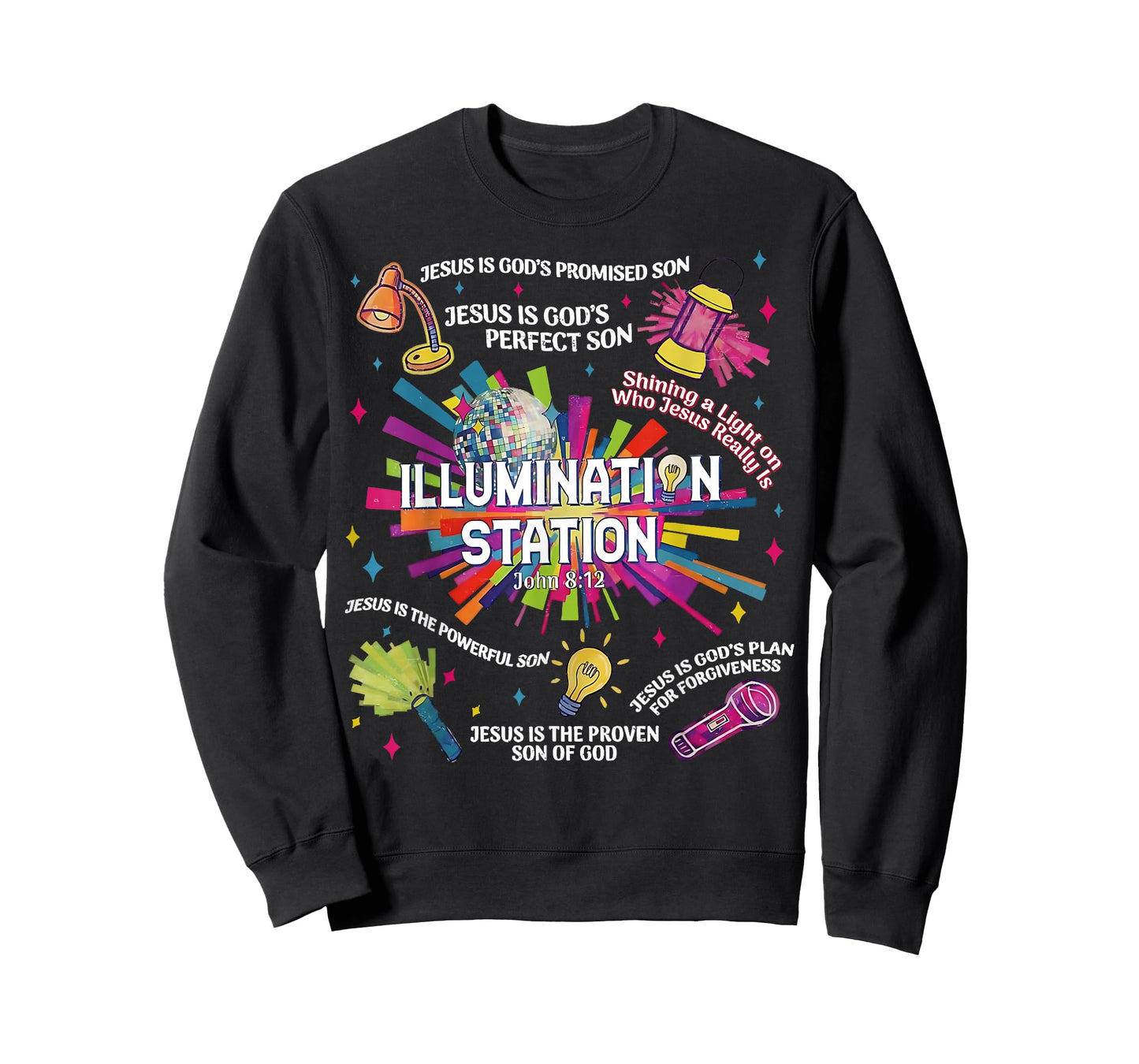 Illumination Station VBS 2026 Bible School Christian Lights T-Shirt