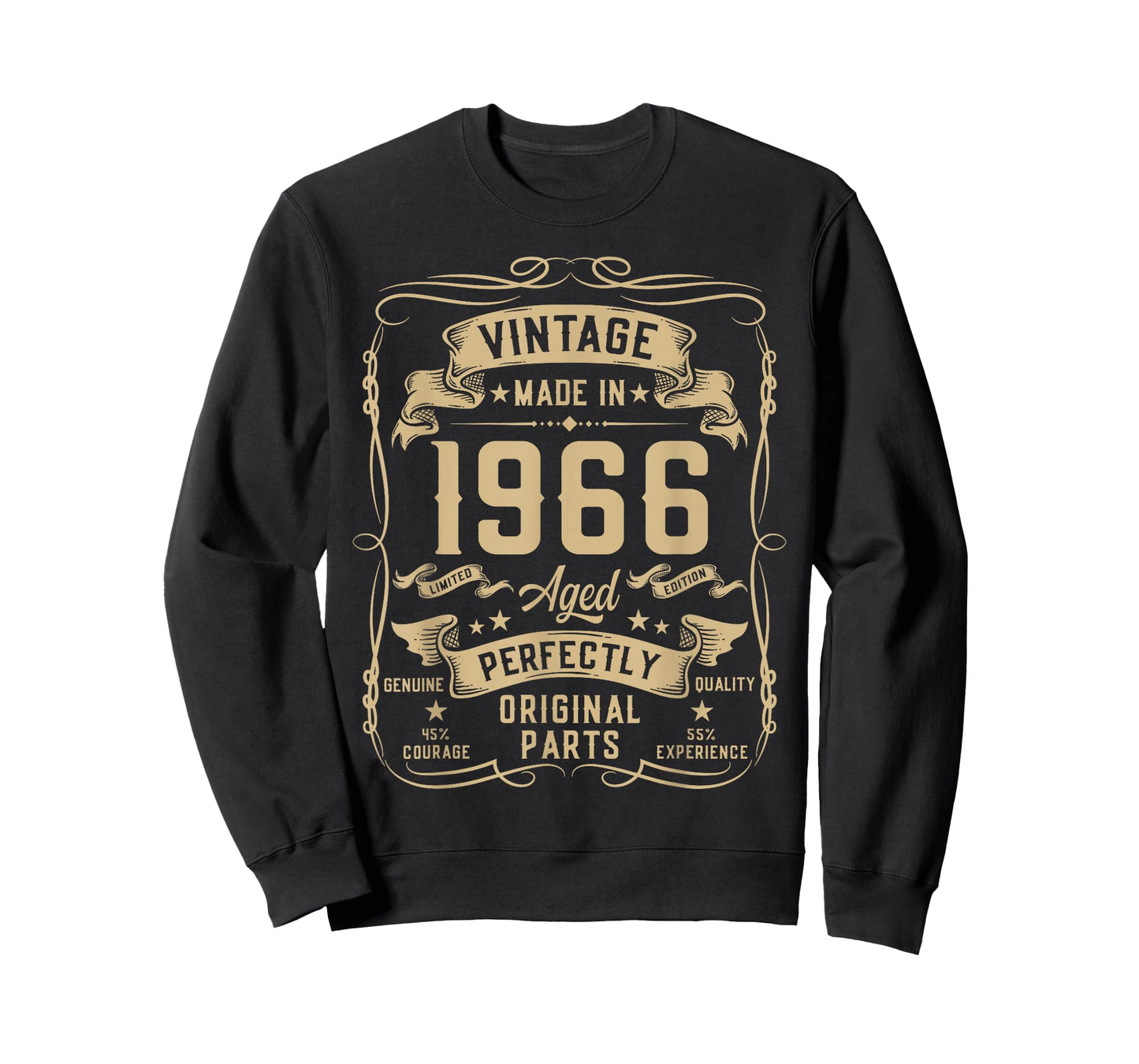 Vintage 1966 60yr 60th Birthday Gifts for Men 60 Years Old T-Shirt