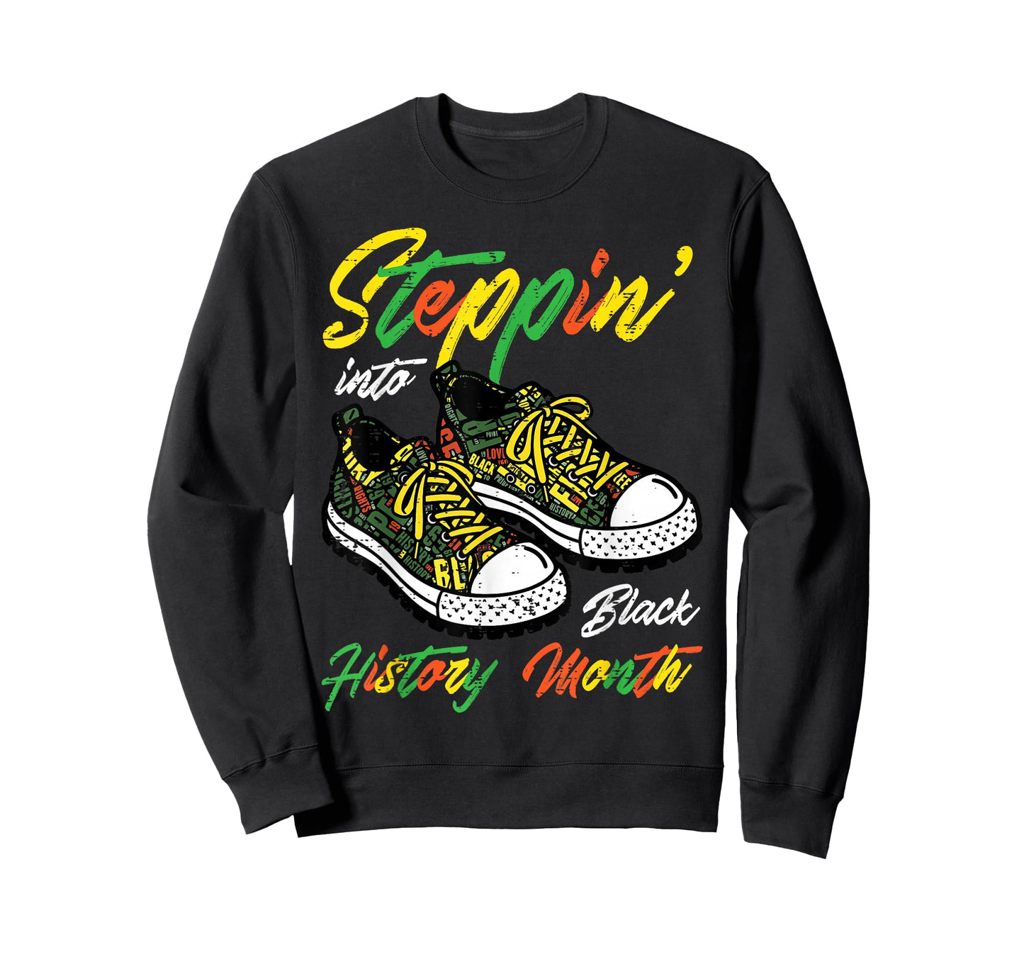 Black History Month African American Pride Men Women Kids T-Shirt
