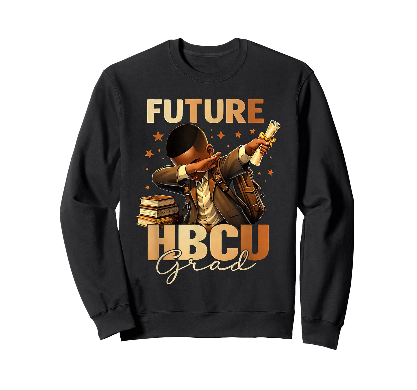 Future HBCU Grad History Black Boy Girls Graduation Students T-Shirt