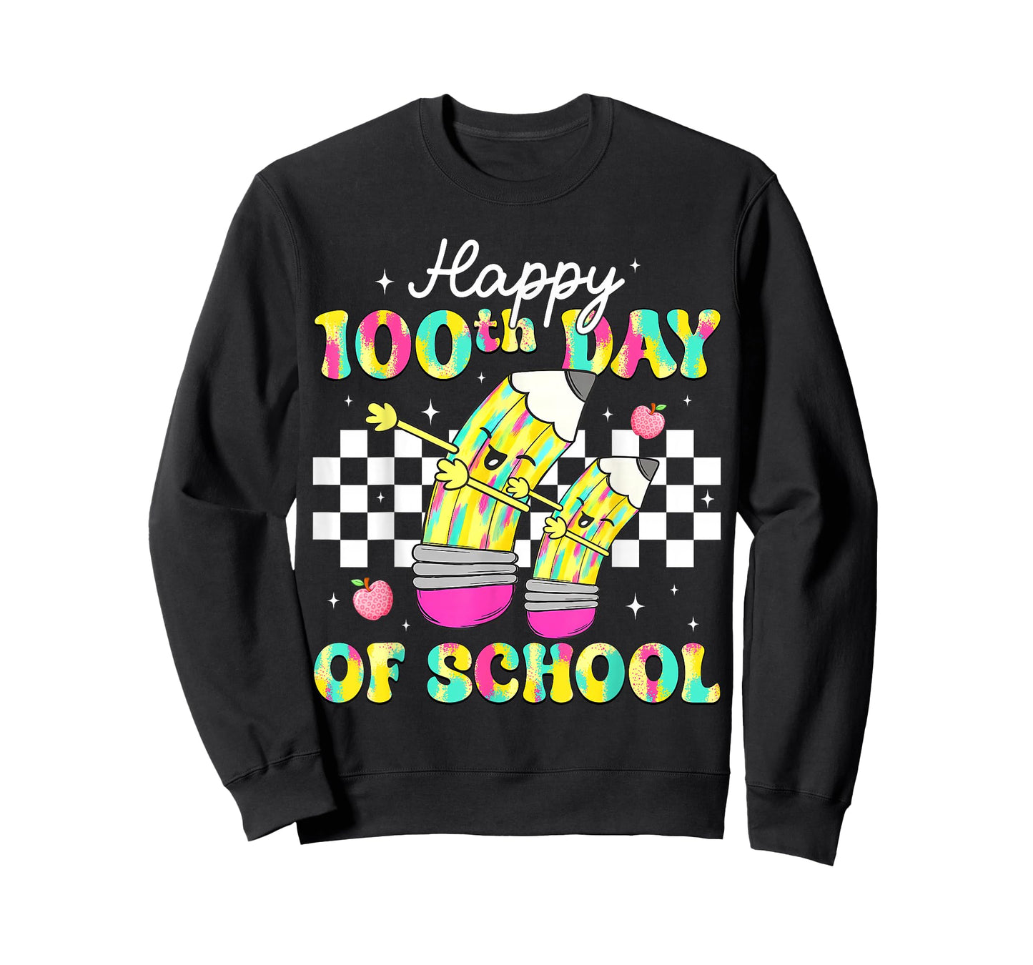 100 Days of School for Teacher Kids Girls Students Boys T-Shirt