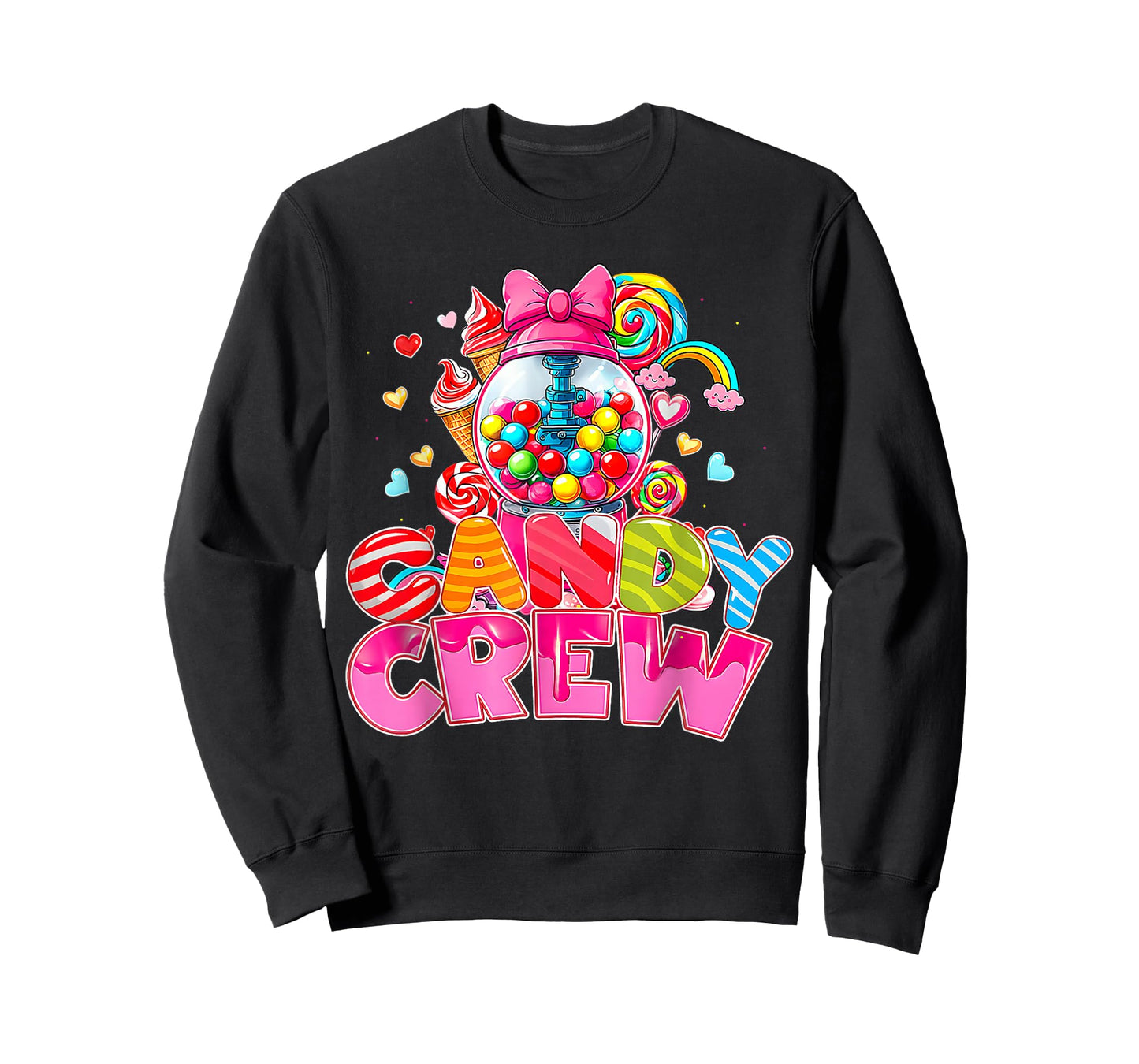 Candy Crew Candy Costume Women Candy Land Kids Sweetie T-Shirt