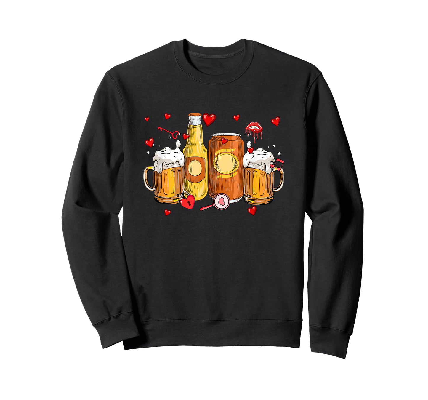 Beer Collection Valentine's Day Matching Drinker Family T-Shirt