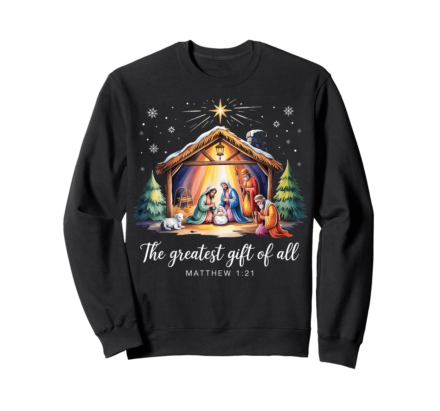 The Greatest Gift for All Christmas Jesus T-Shirt