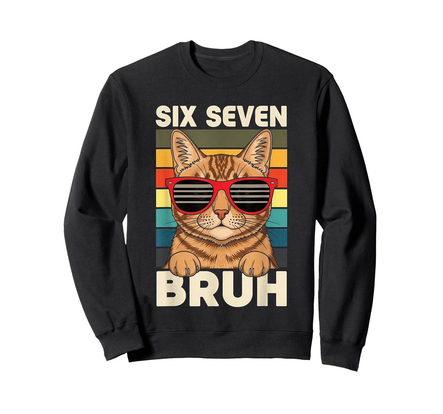 67 Animals Funny 67 Brainrot Youth Kids Cat 67 T-Shirt