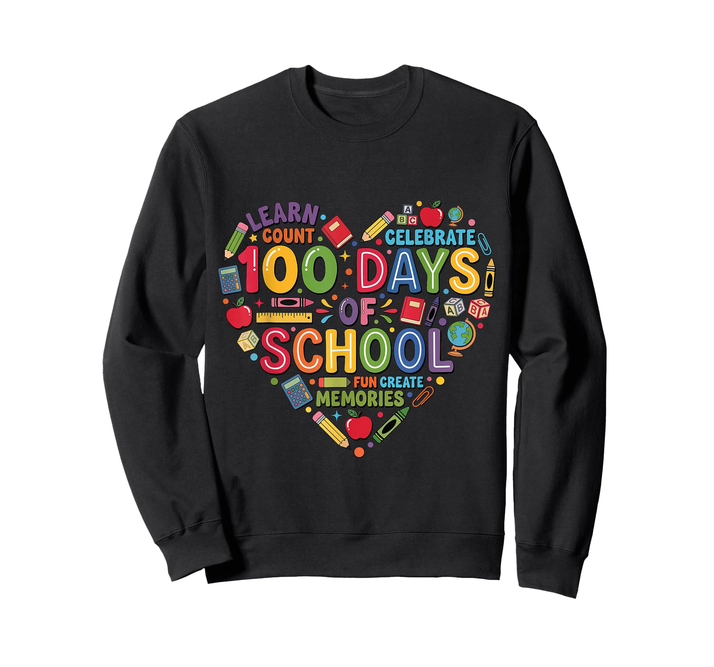 Celebrate 100 Days of Fun Learning at School! T-Shirt