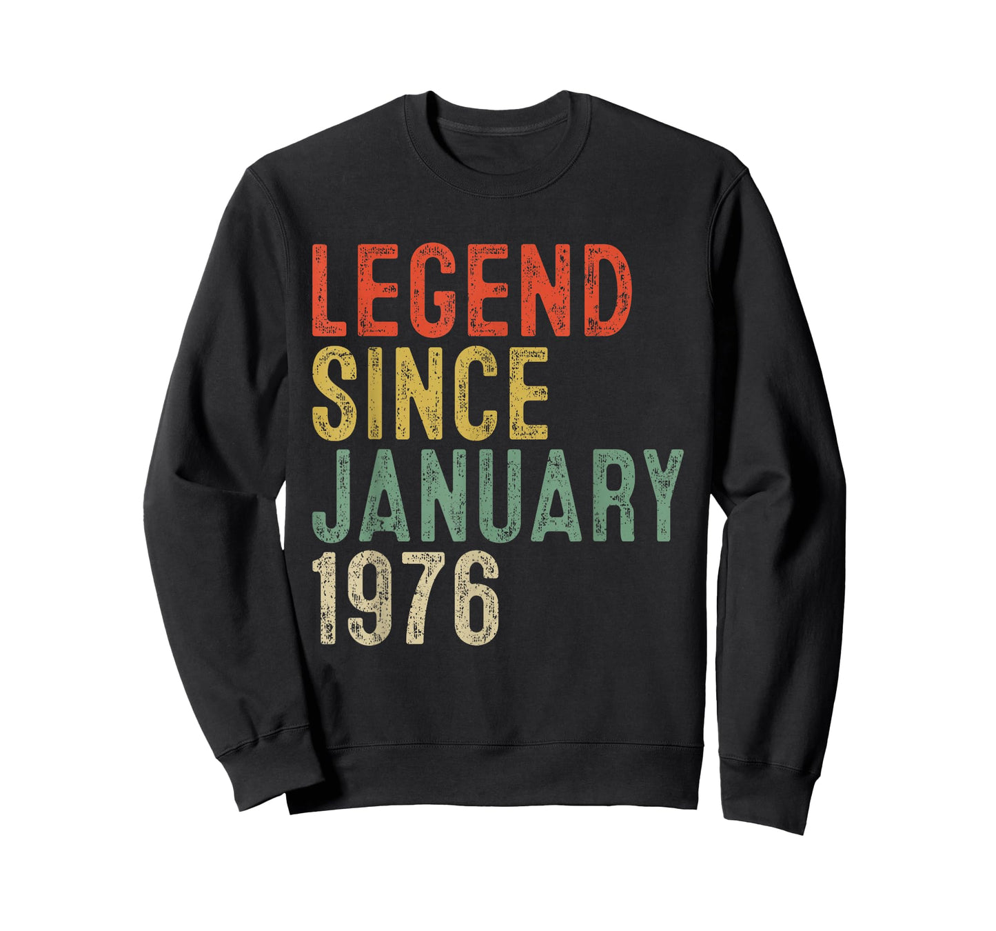 Legend Since January 1976 50th Birthday Gifts 50 Year Old T-Shirt