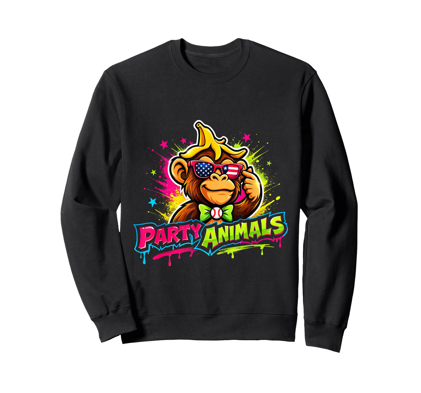 Party Animals Baseball Jersey T-Shirt