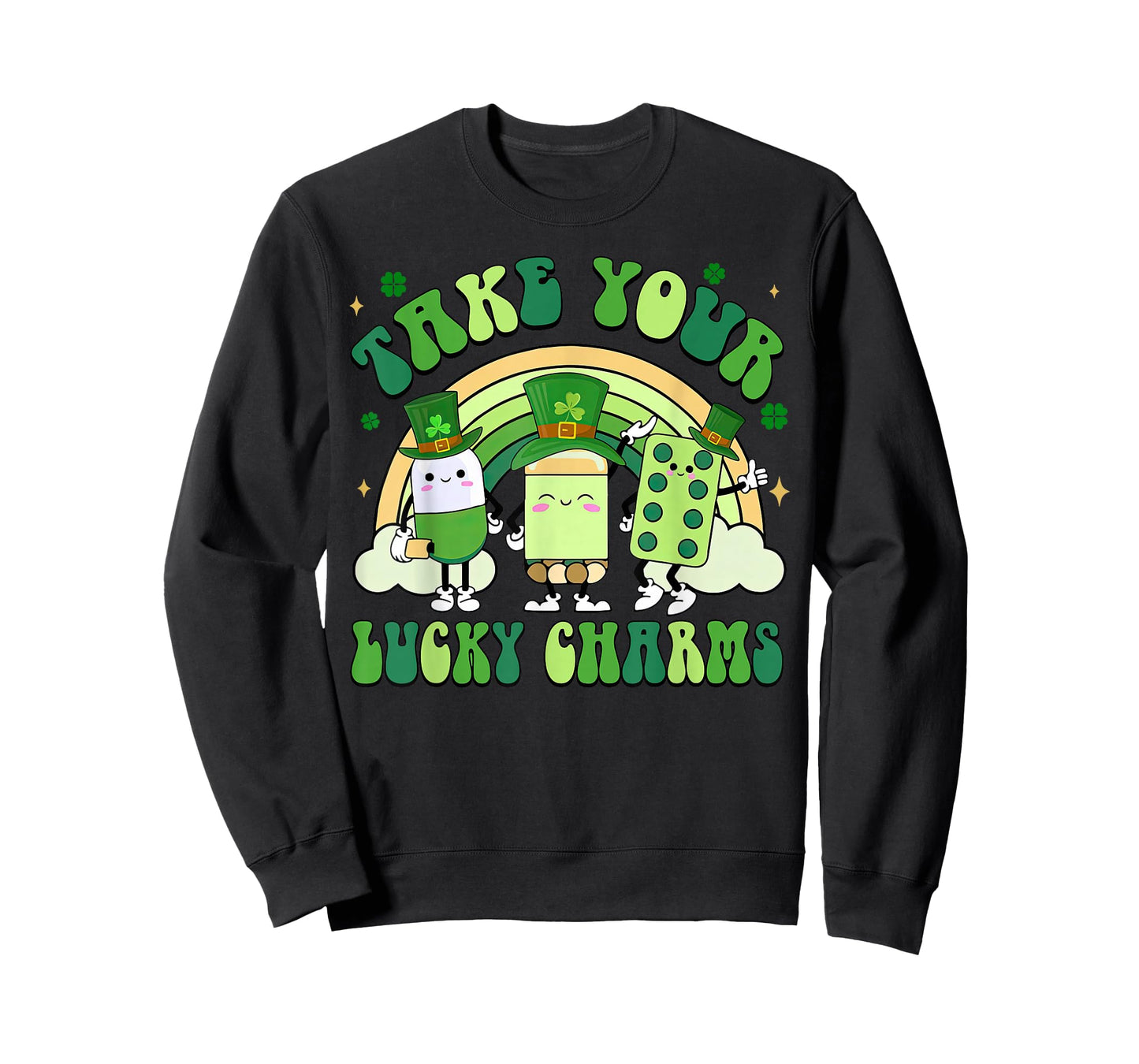 Take Your Lucky Charms Pharmacy Technician St Patrick's Day T-Shirt
