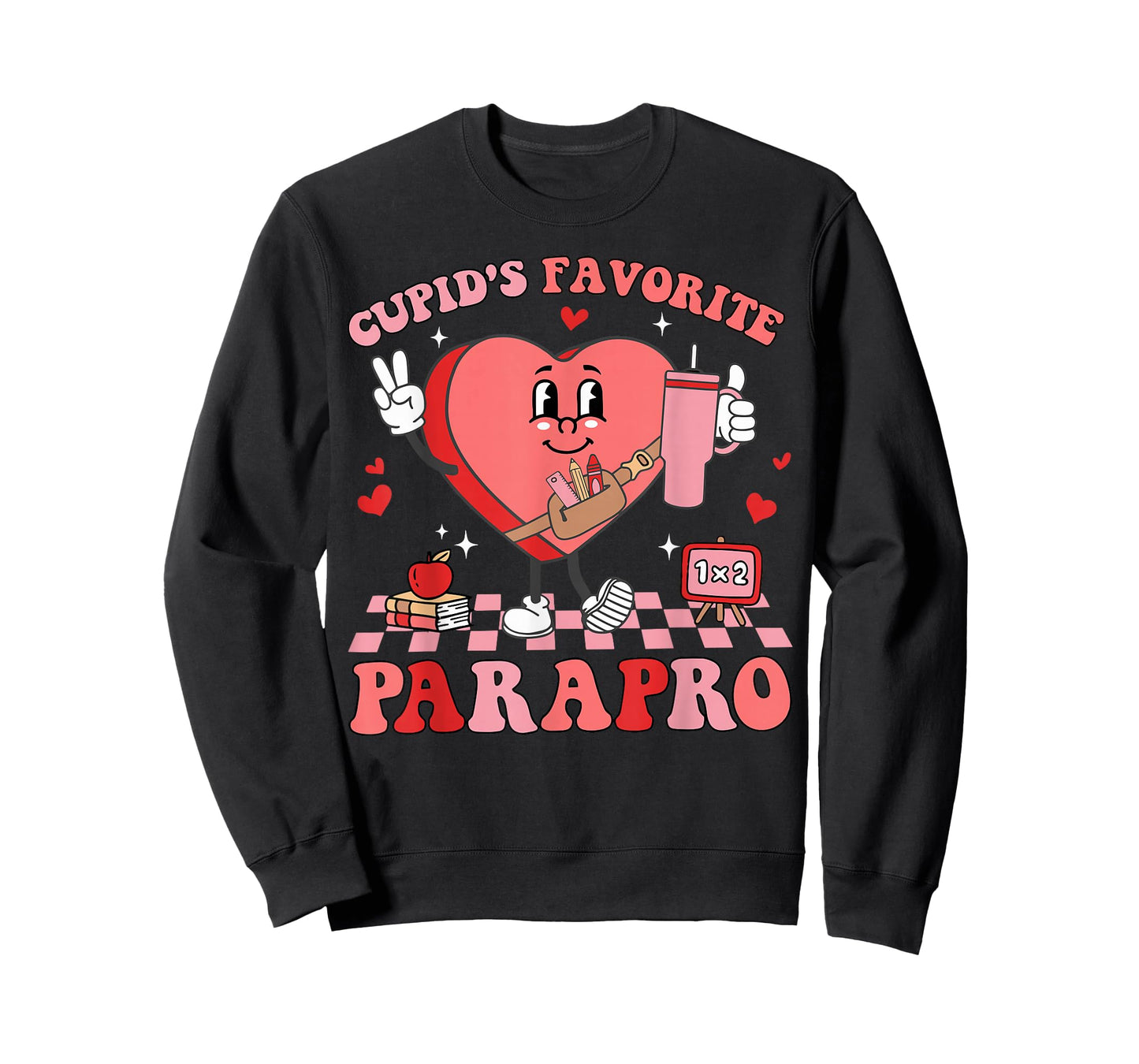 Cupids Favorite para Valentines Day Paraprofessional Teacher T-Shirt