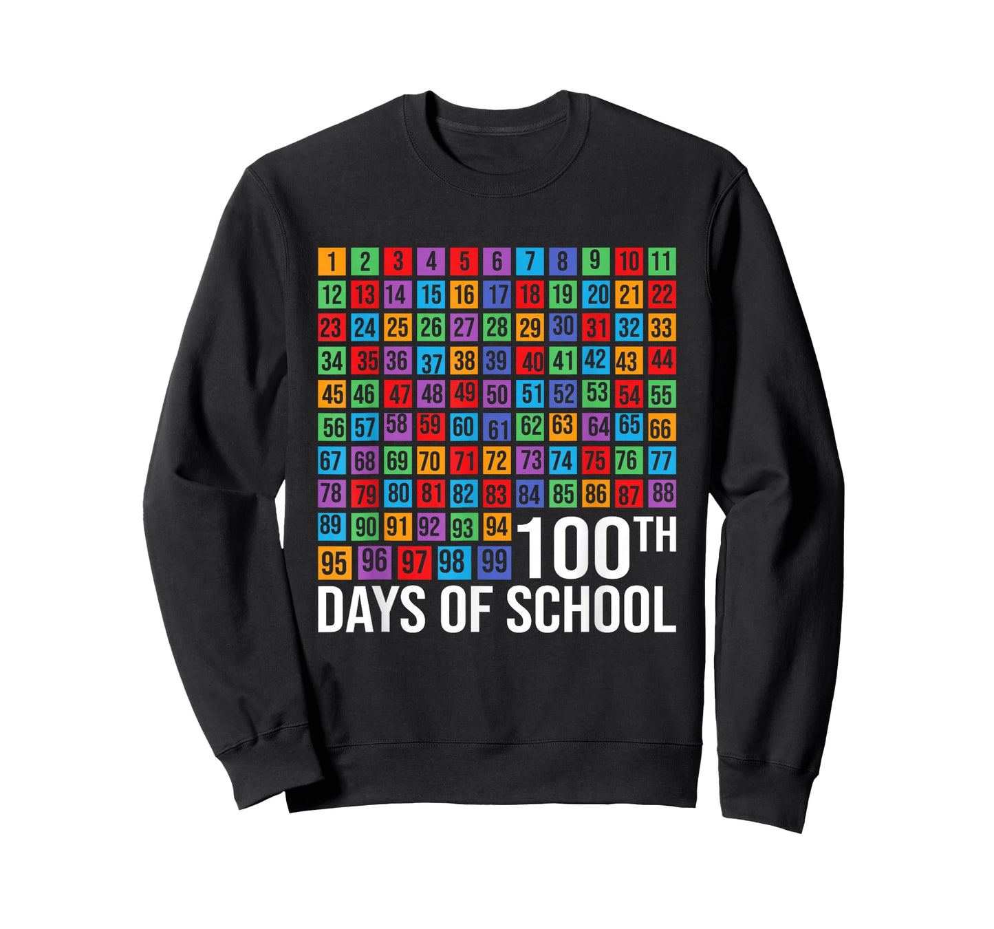 Kids Happy 100th Day of School Teachers Students Boys Girls T-Shirt