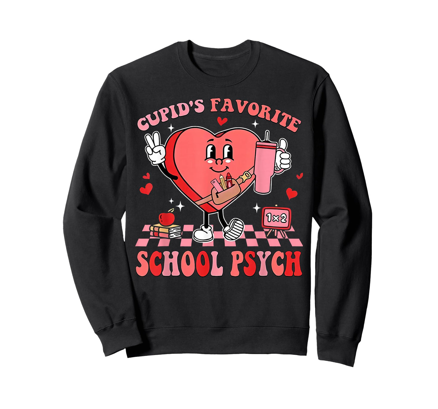Cupid's Favorite School Psych Valentines School Psychologist T-Shirt