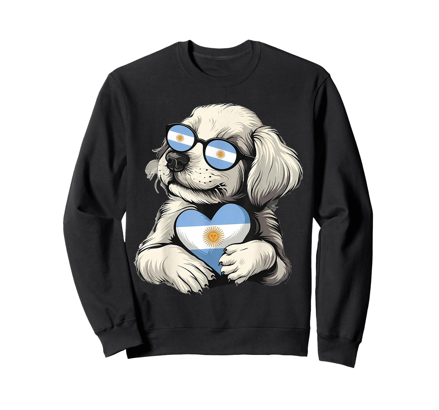 Argentina Pride Dog Argentinian Flag T-Shirt