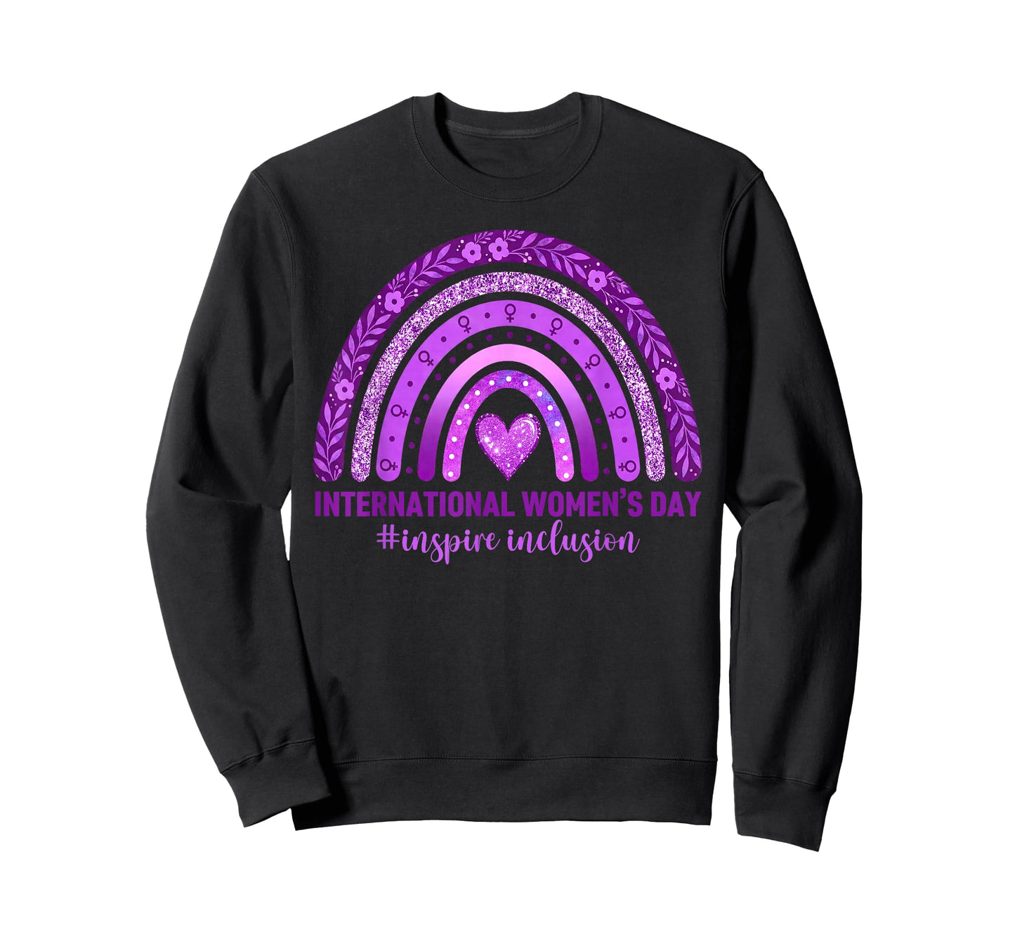 Happy International Women's Day 8 March Inspire Inclusion T-Shirt