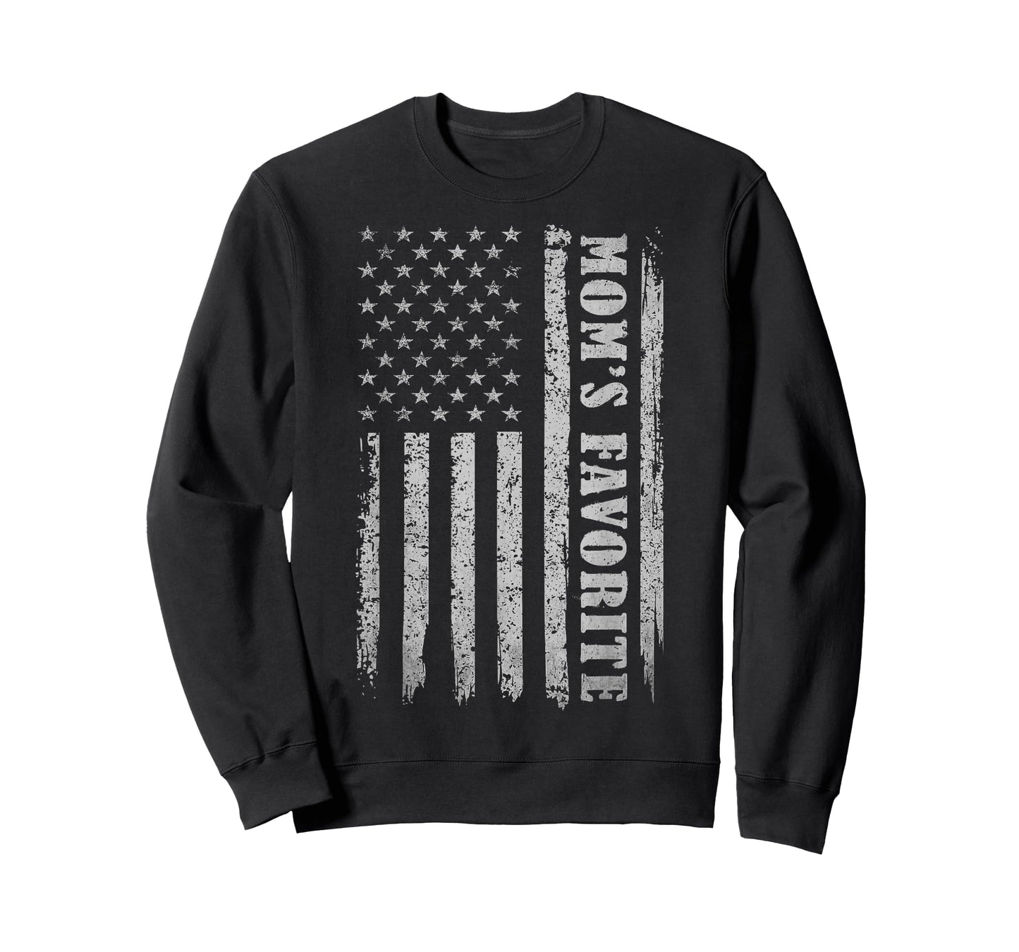 Funny Mom's Favorite USA Flag T-Shirt