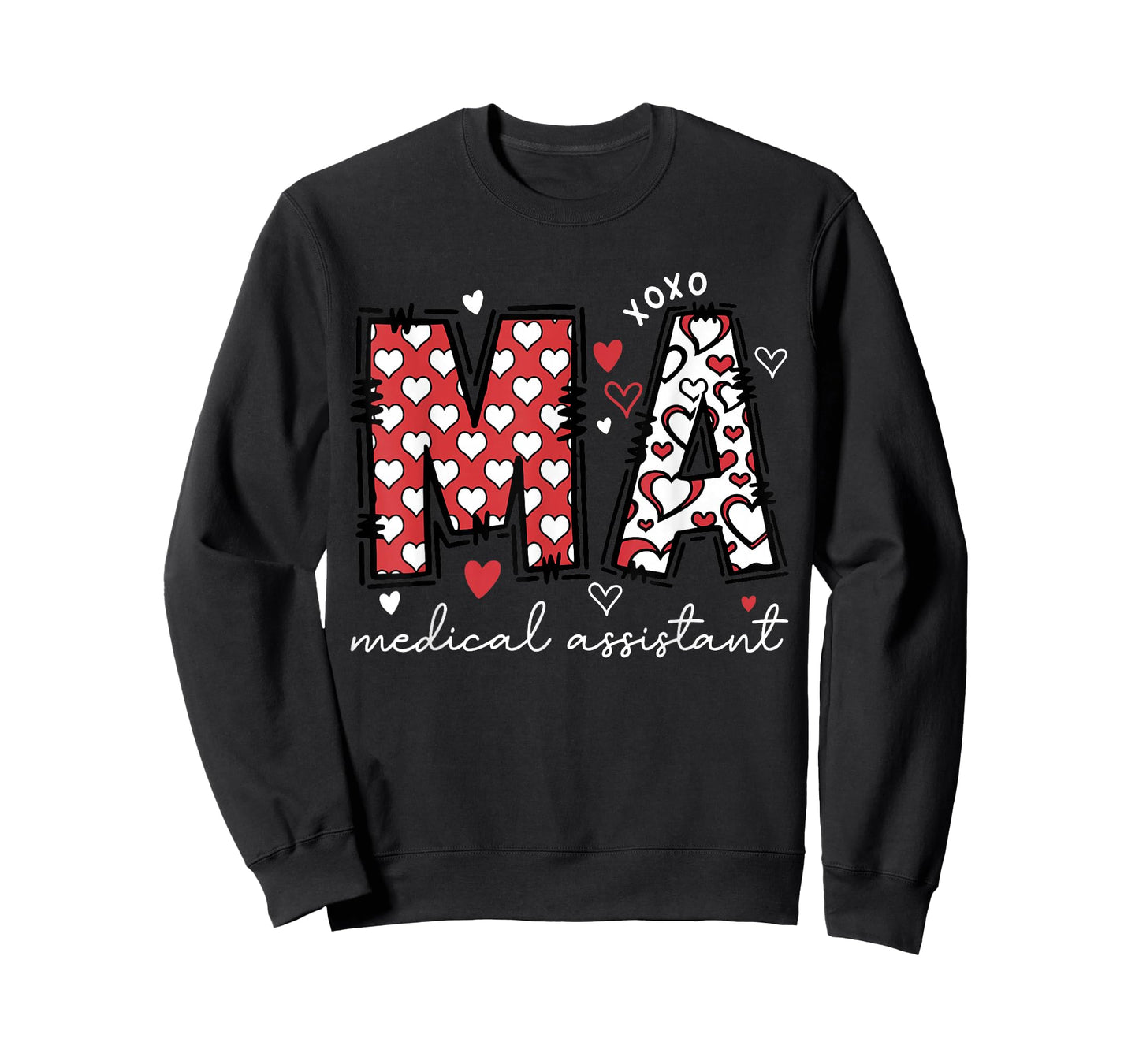 Medical Assistant Valentines CMA Nursing Healthcare Worker T-Shirt