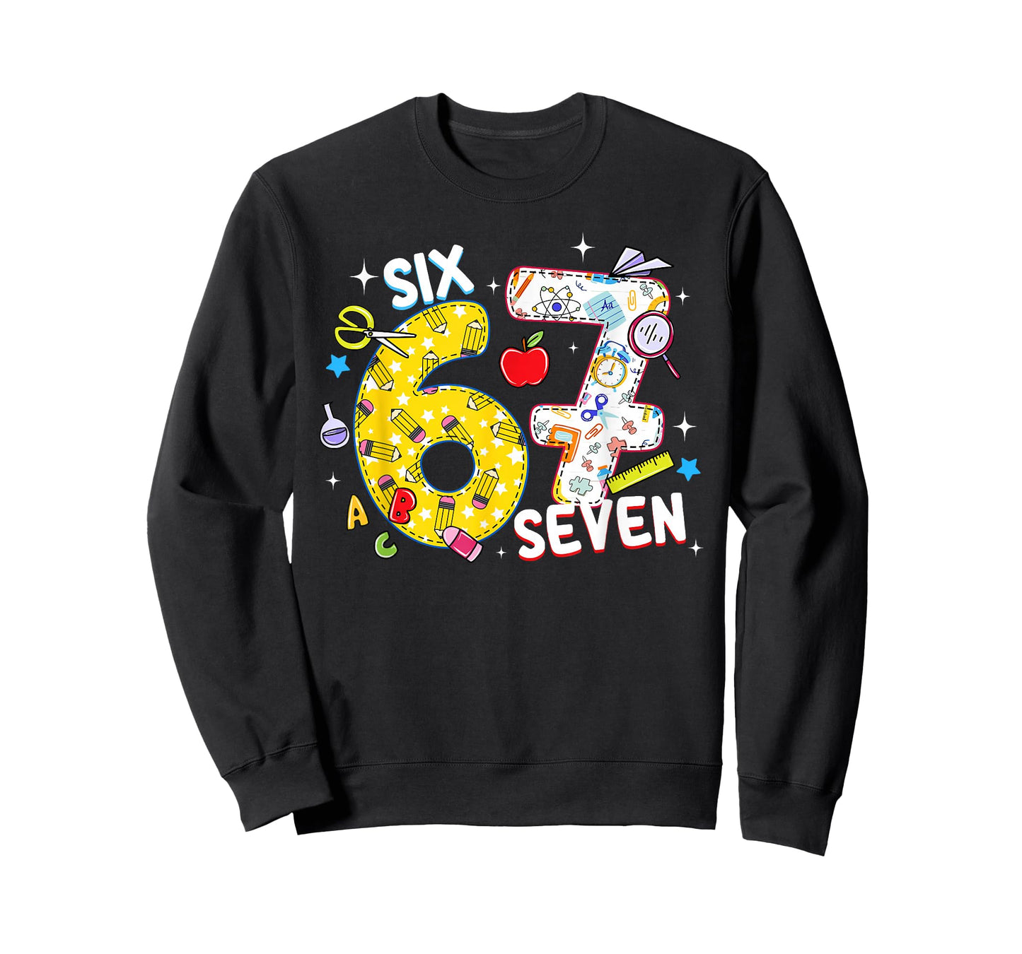 I Survived 67 Days of School Teachers Students Six Seven T-Shirt