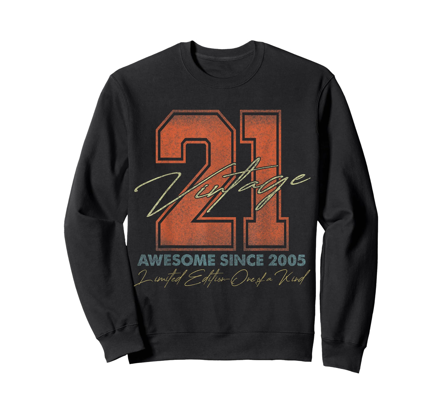 21 Year Old Gifts Vintage 2005 Limited Edition 21st Birthday T-Shirt