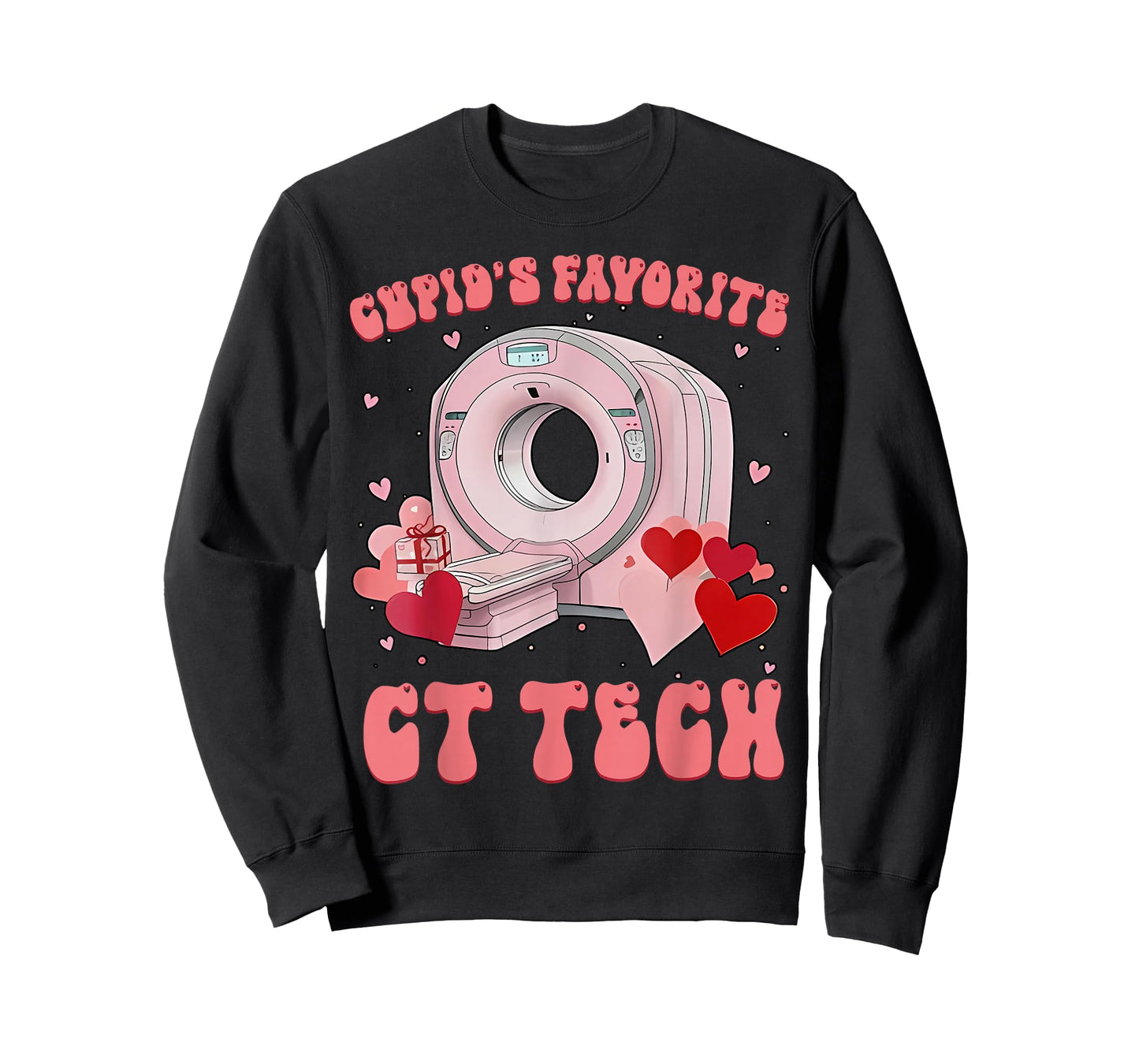 Cupid's Favorite CT Tech Radiology Valentines Day Xray Tech T-Shirt