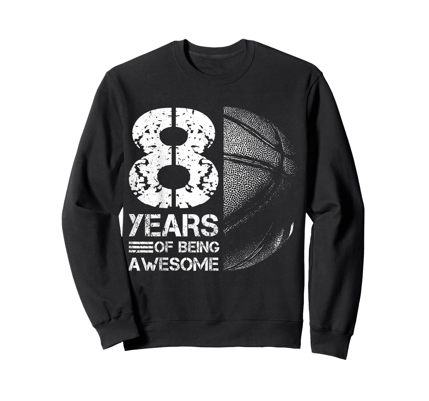 8th Birthday Boys Basketball Player Basketball 8 Years Old T-Shirt