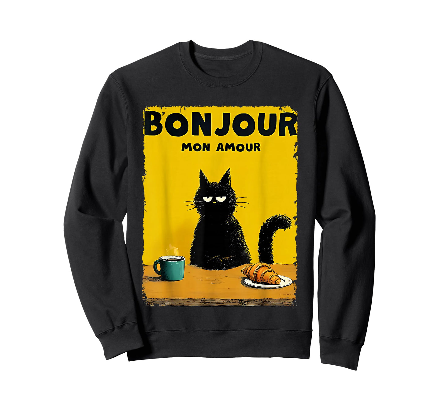 Bonjour mon Amour cat T-Shirt