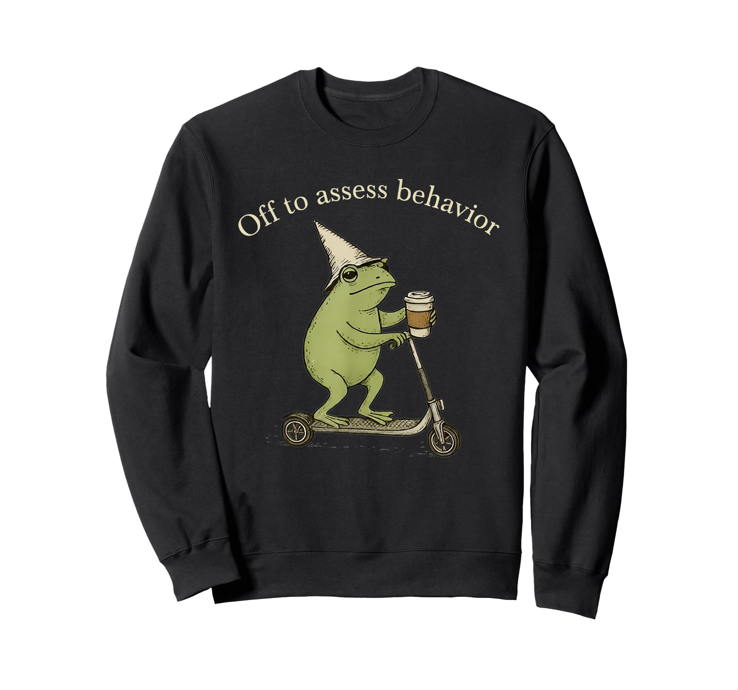 Off to Assess Behavior Funny Frog ABA Behavior Therapist T-Shirt