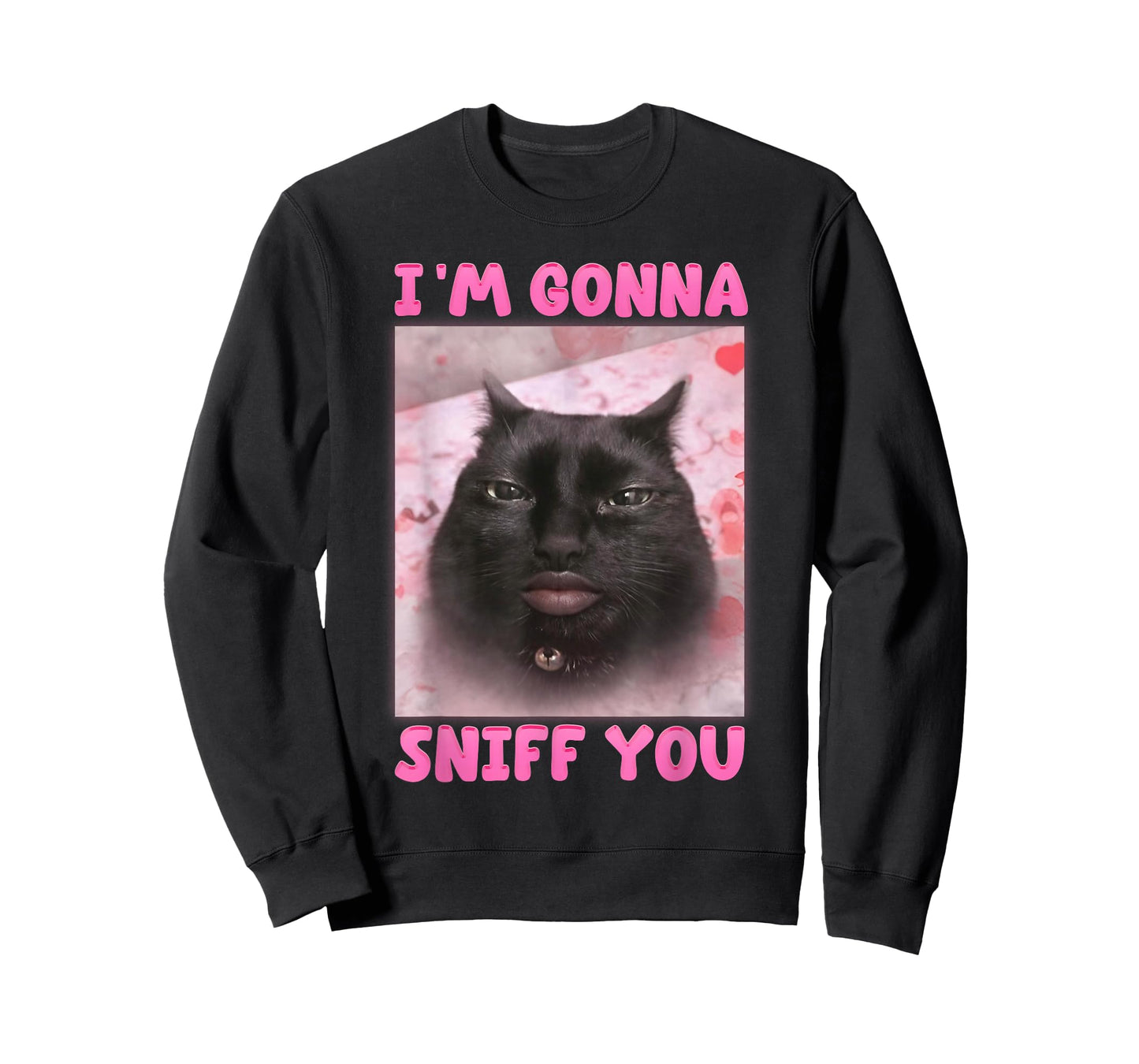 I'm Gonna Sniff You Funny Brainrot Cats Meme for Women Men T-Shirt