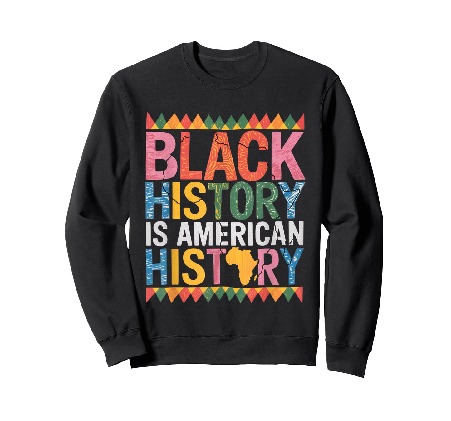 Black History is American History Patriotic African American T-Shirt