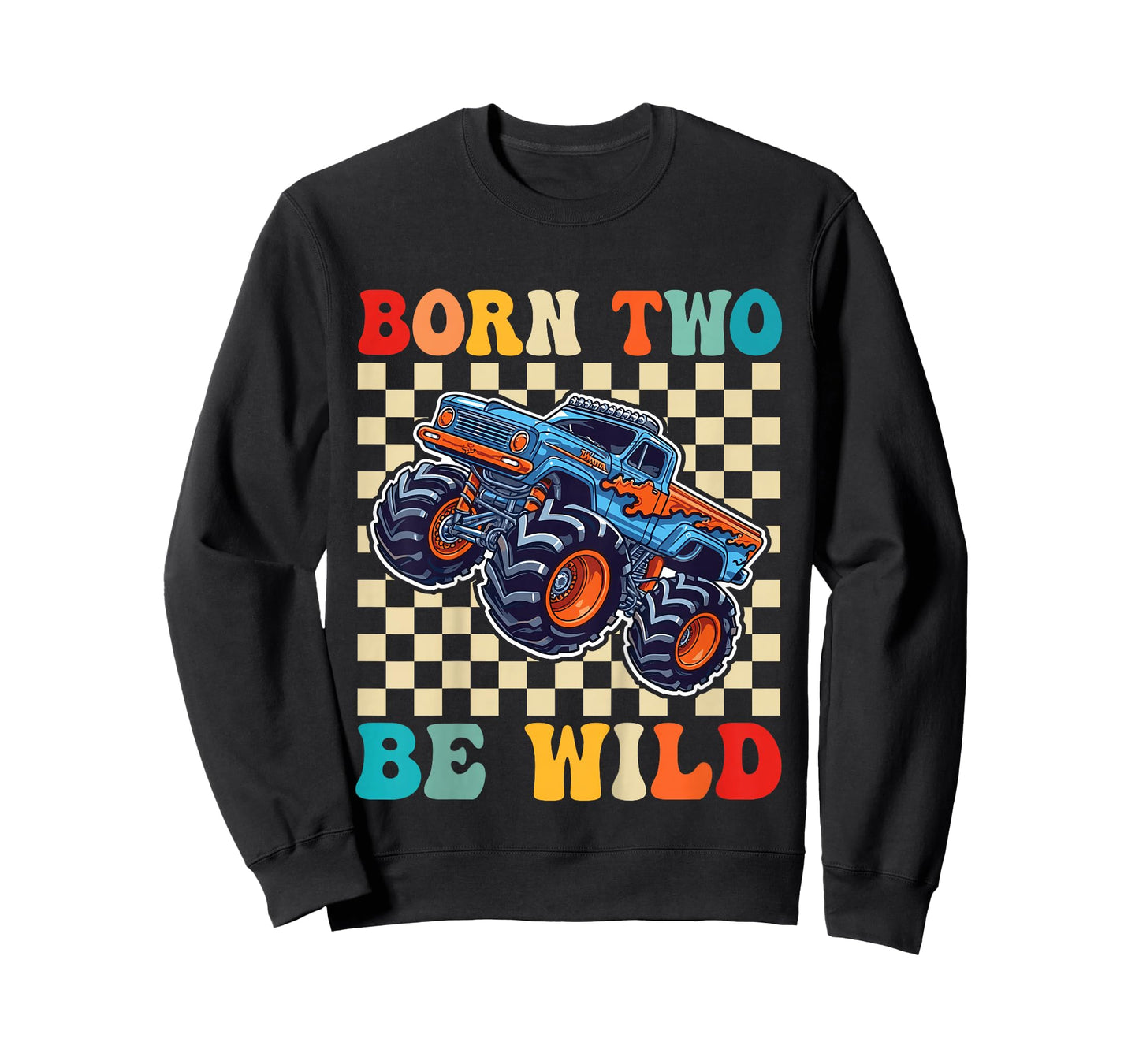 2nd Birthday Monster Truck 2 Year Old Boys 2nd Party T-Shirt