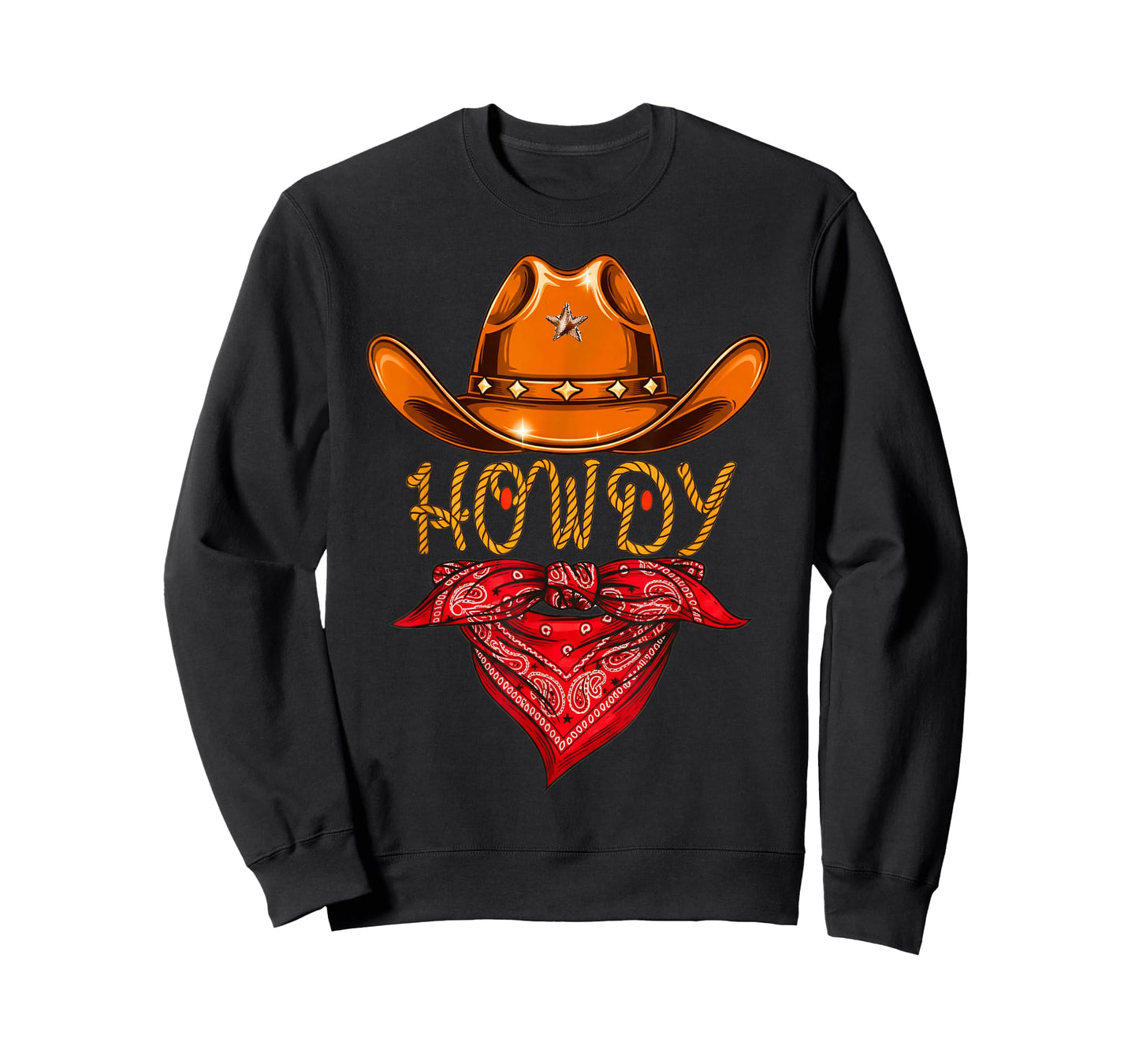 Howdy Western Cowboy Howdy Cowboy Rodeo T-Shirt